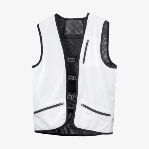 White Salomon Outlife Reversible Utility U Men's Vest | PH 53982C